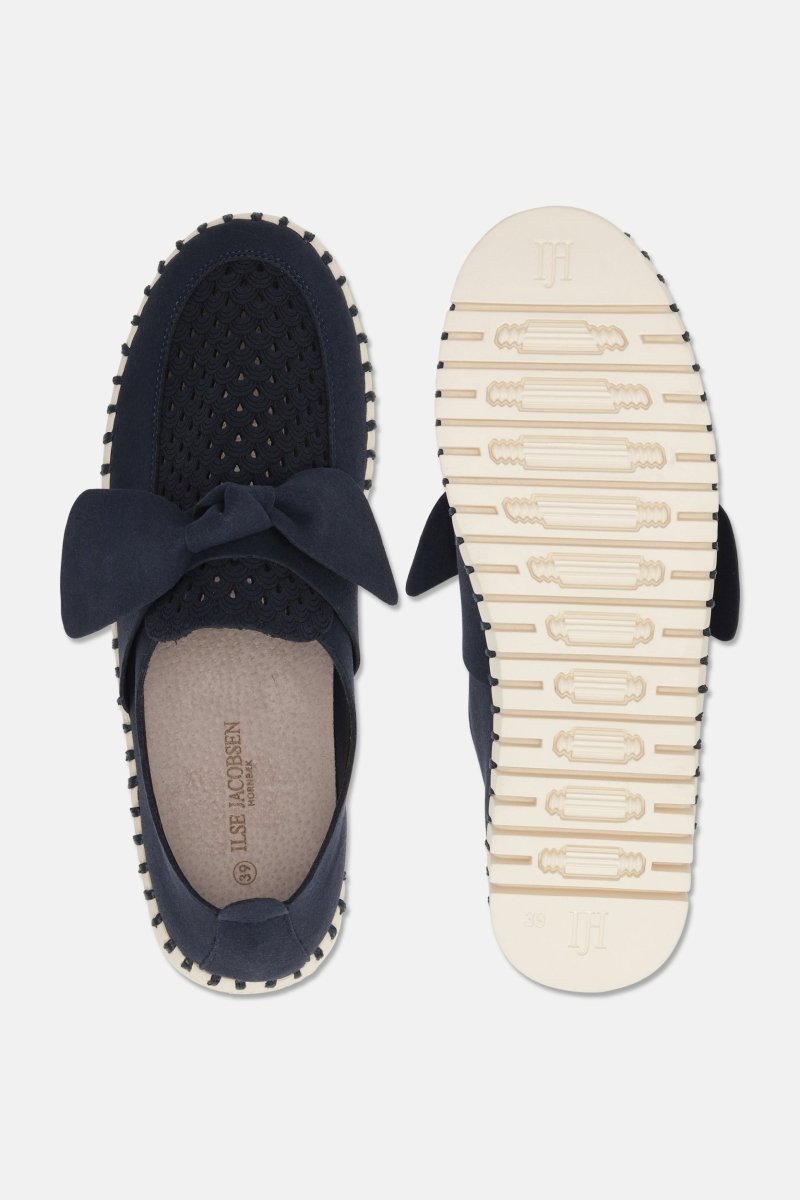 Tulip Loafer TULIP4086 | Dark Indigo Pearled Ivory | Shoes | Ilse Jacobsen