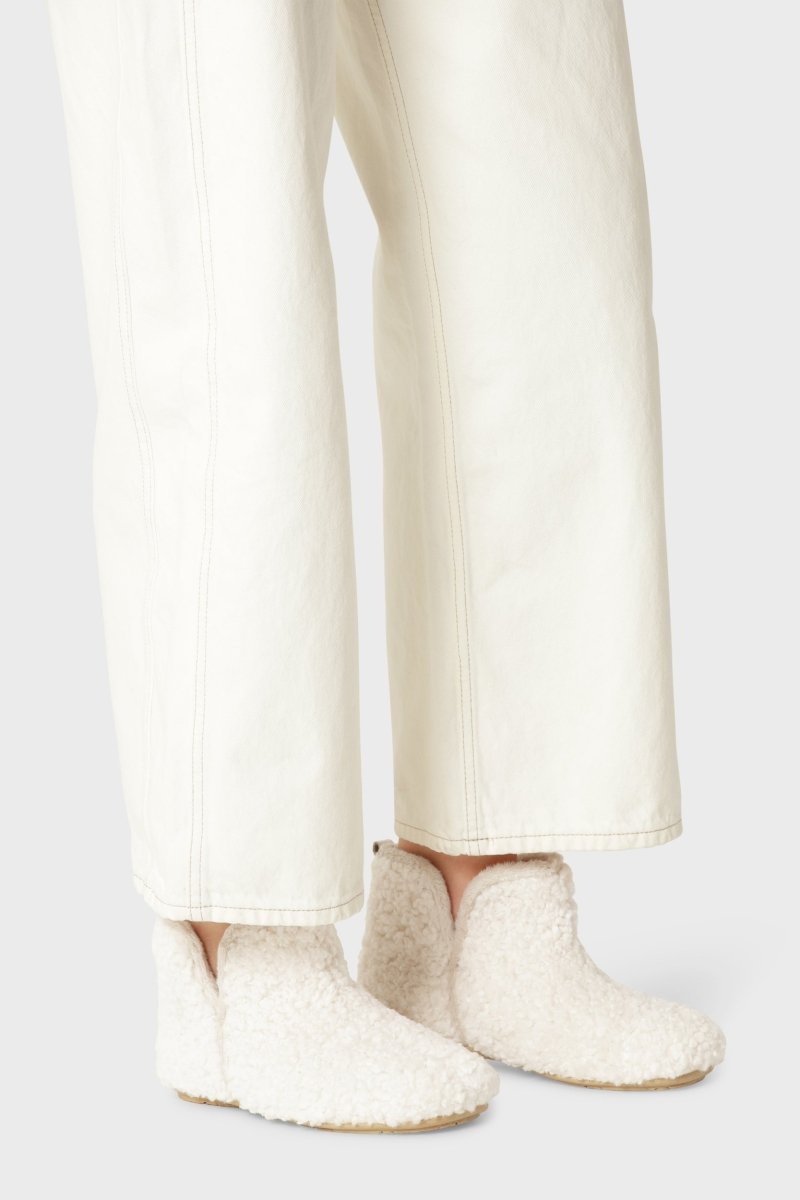 Warme Pantoffel SNIPPY01 | Milk Creme Wheat | Boots | Ilse Jacobsen