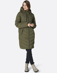 Winterjas PEPPY01 | Army | Coat | Ilse Jacobsen