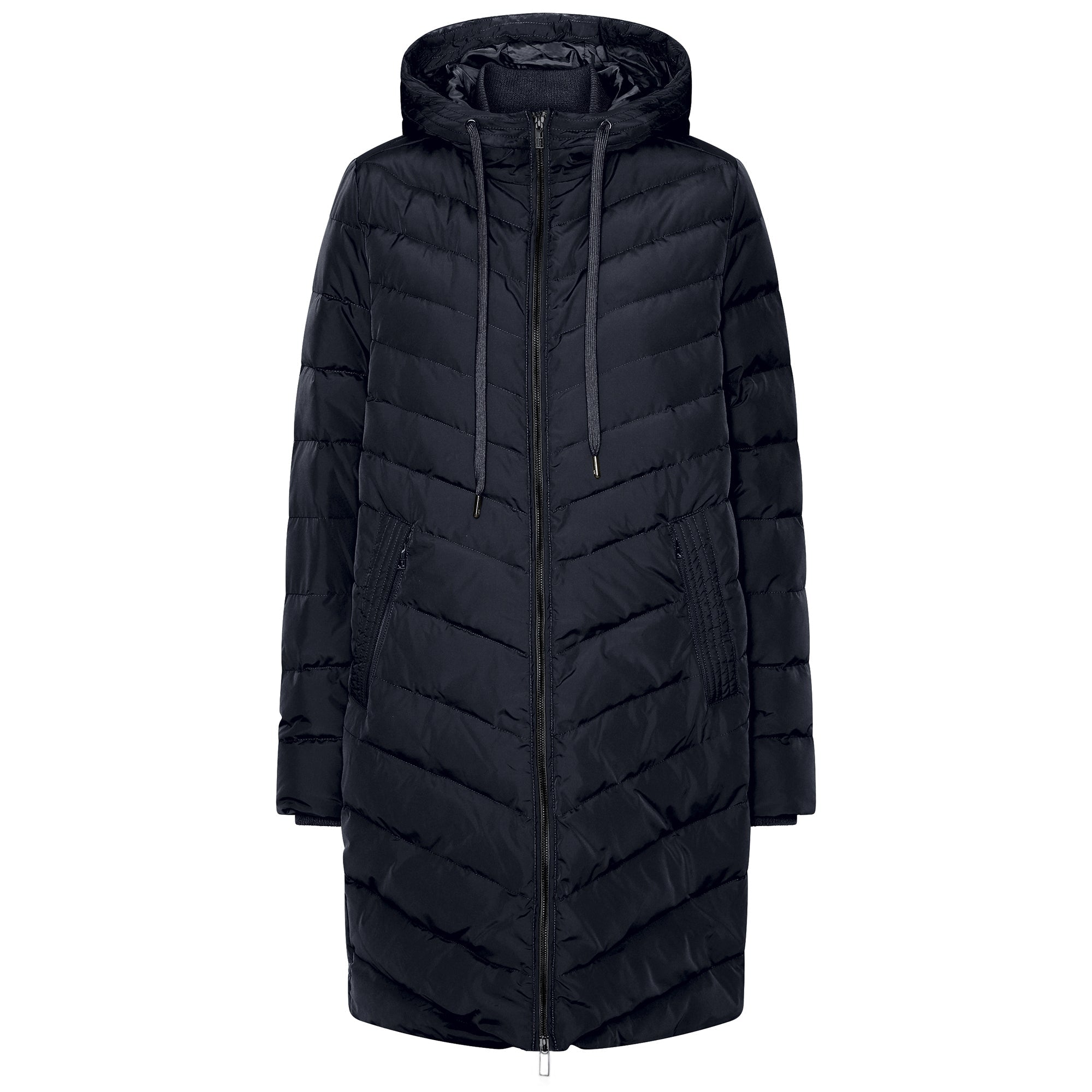 Winterjas PEPPY01 | Dark Indigo | Coat | Ilse Jacobsen