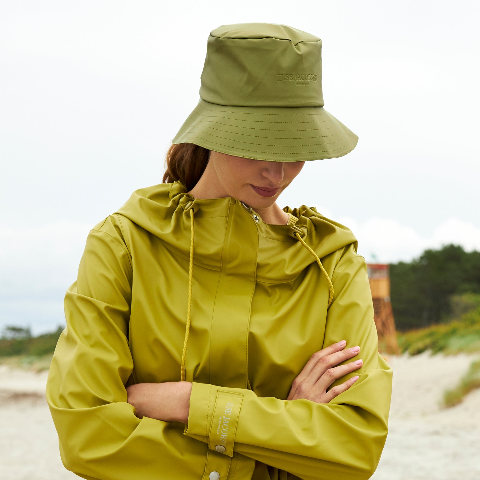 Regenhoed RAIN137 | Moss | Hat | Ilse Jacobsen