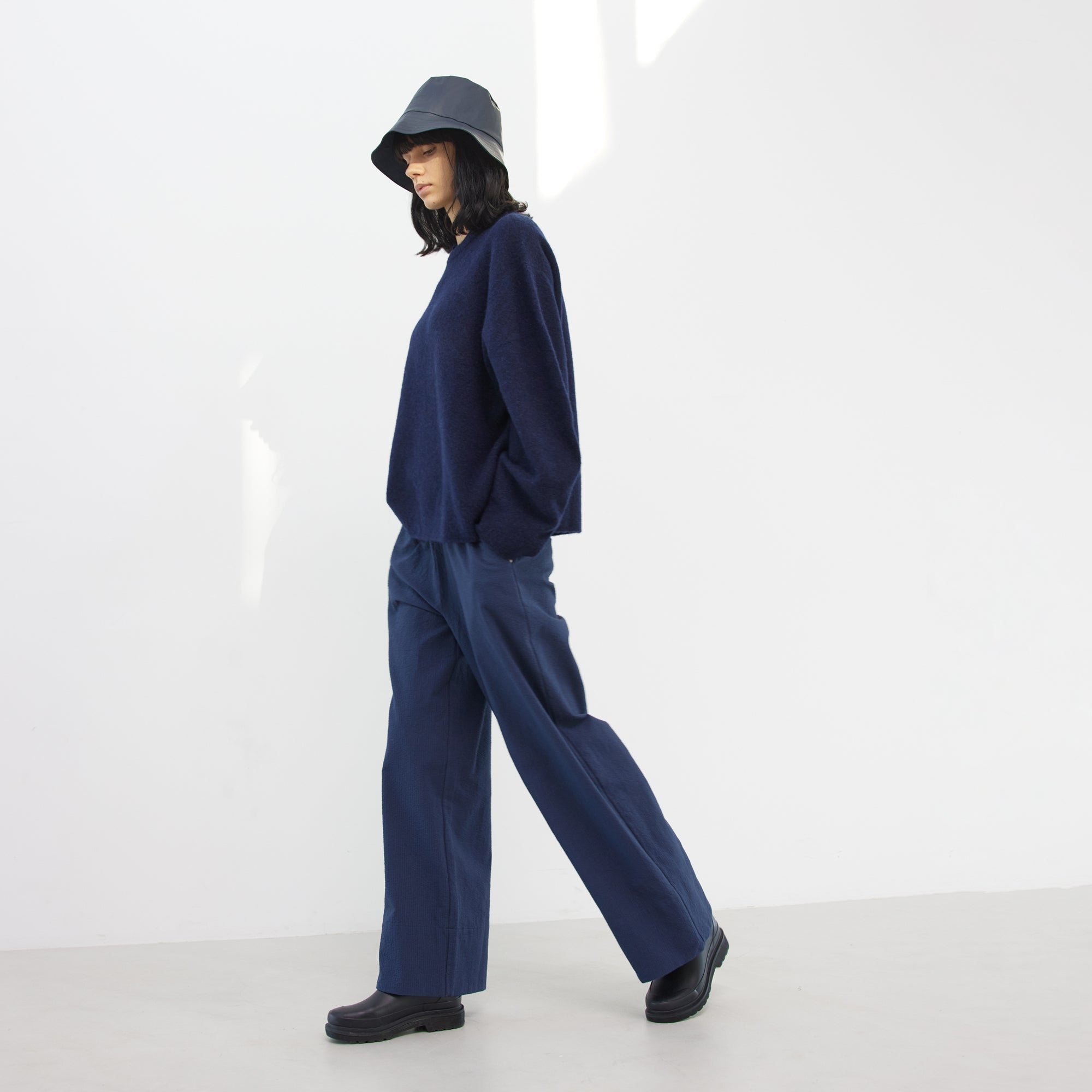 Regenhoed RAIN137 | Dark Indigo | Hat | Ilse Jacobsen