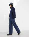Regenhoed RAIN137 - 660 Dark Indigo | Dark Indigo | Hat | Ilse Jacobsen