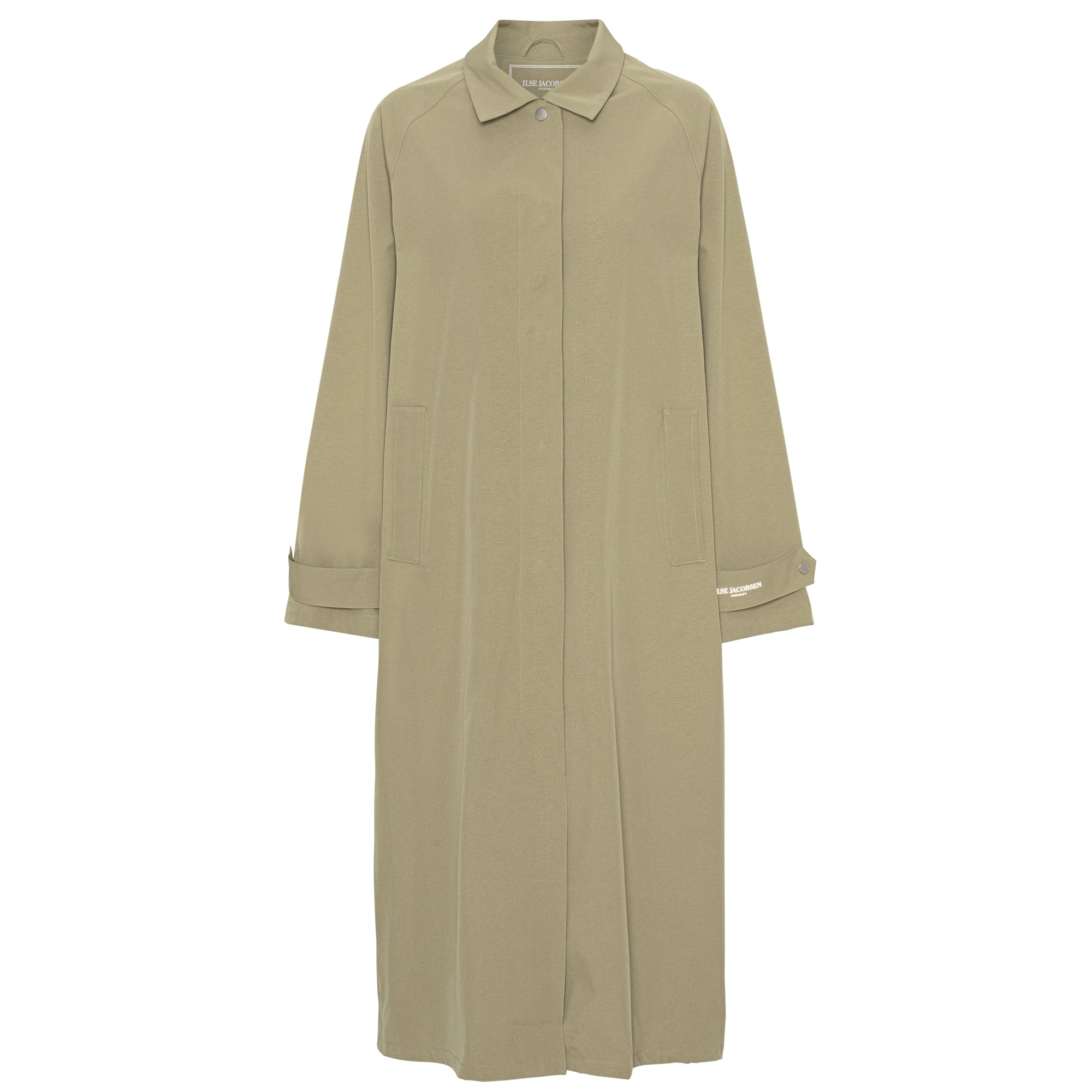 Regenjas RAIN203 | Sage | Raincoat | Ilse Jacobsen