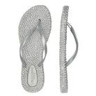 Slippers CHEERFUL02 | Silver | Flip Flop | Ilse Jacobsen