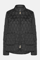 Korte Gewatteerde Jas AROS06 | Black | Jacket | Ilse Jacobsen