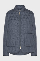 Korte Gewatteerde Jas AROS06 | Ombre Blue | Jacket | Ilse Jacobsen