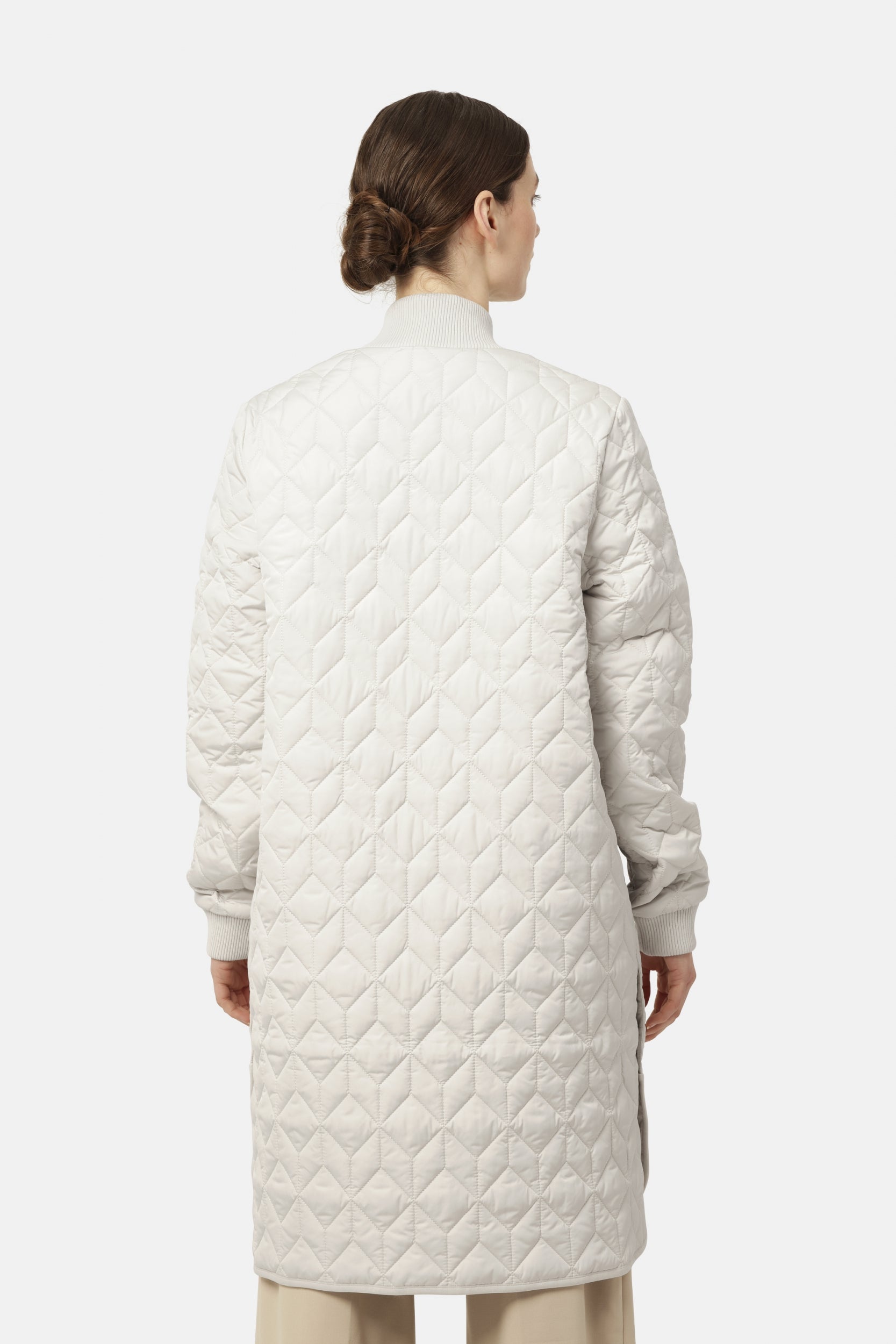 Gewatteerde jas ART06 | Kit | Coat | Ilse Jacobsen