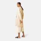 Gewatteerde jas ART06 | Beige | Coat | Ilse Jacobsen