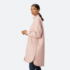 Gewatteerde jas ART06 | Pale Pink | Coat | Ilse Jacobsen