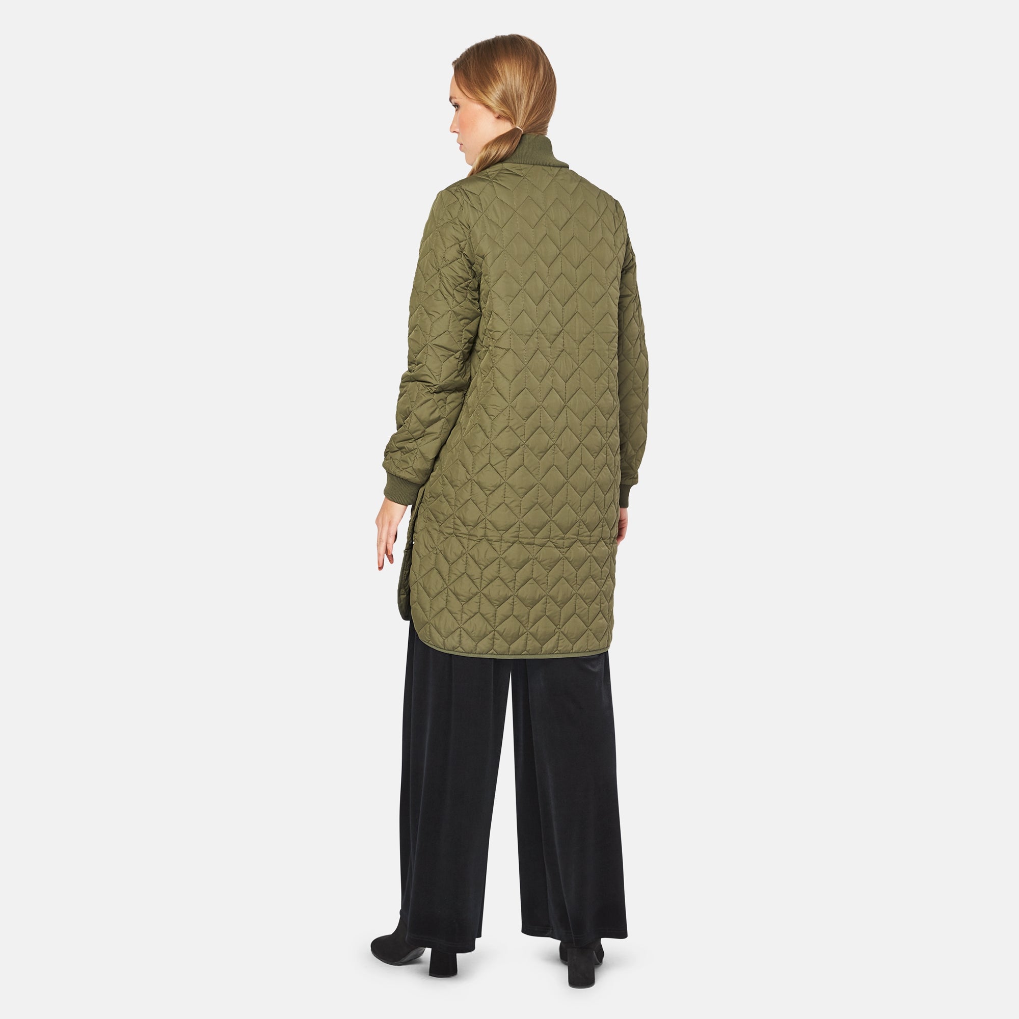 Padded Quilt Coat ART06 - 410 Army | Army