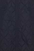 Gewatteerde jas ART06 | Dark Indigo | Coat | Ilse Jacobsen