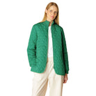 Gewatteerde Jas ART40 | Sea Plant | Coat | Ilse Jacobsen