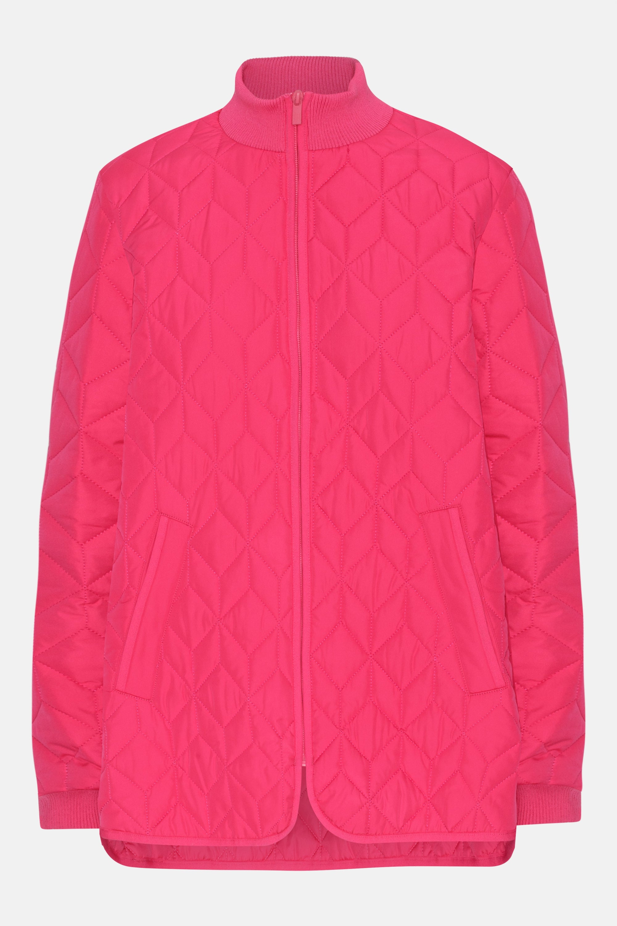 Gewatteerde Jas ART40 - 917 Magenta | Magenta | Coat | Ilse Jacobsen