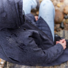 Softshell regenjas lang RAIN37L | Dark Indigo | Raincoat | Ilse Jacobsen