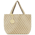 Reversible Tote bag BAG06C | Double Cream Platin | Bag | Ilse Jacobsen