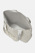 Reversible Tote bag BAG06C | Milk Cream Silver | Bag | Ilse Jacobsen
