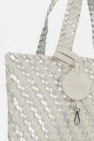 Reversible Tote bag BAG06C | Milk Cream Silver | Bag | Ilse Jacobsen