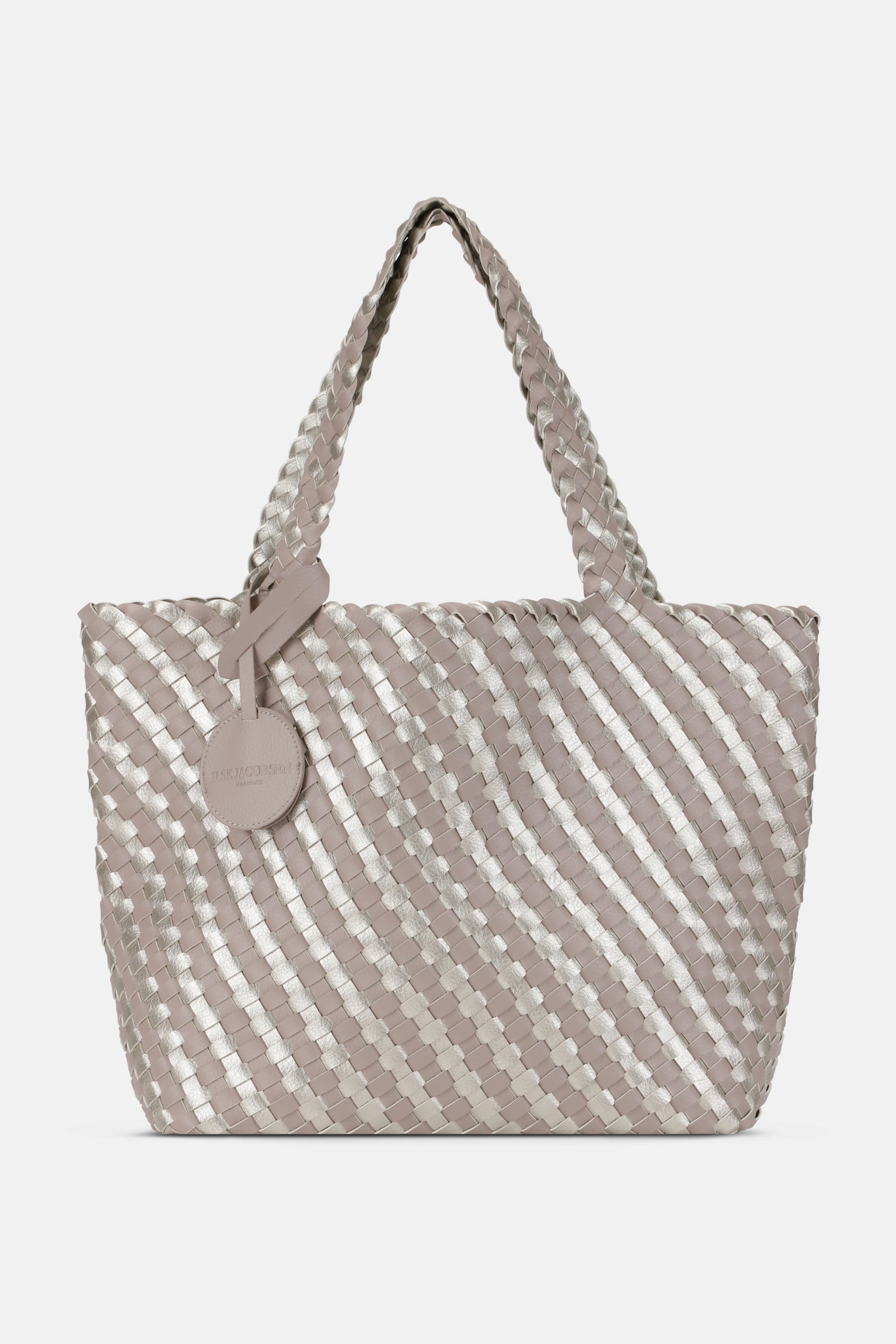 Reversible Tote Bag BAG06C - 149780 Atmosphere Platin | Atmosphere Platin | Bag | Ilse Jacobsen