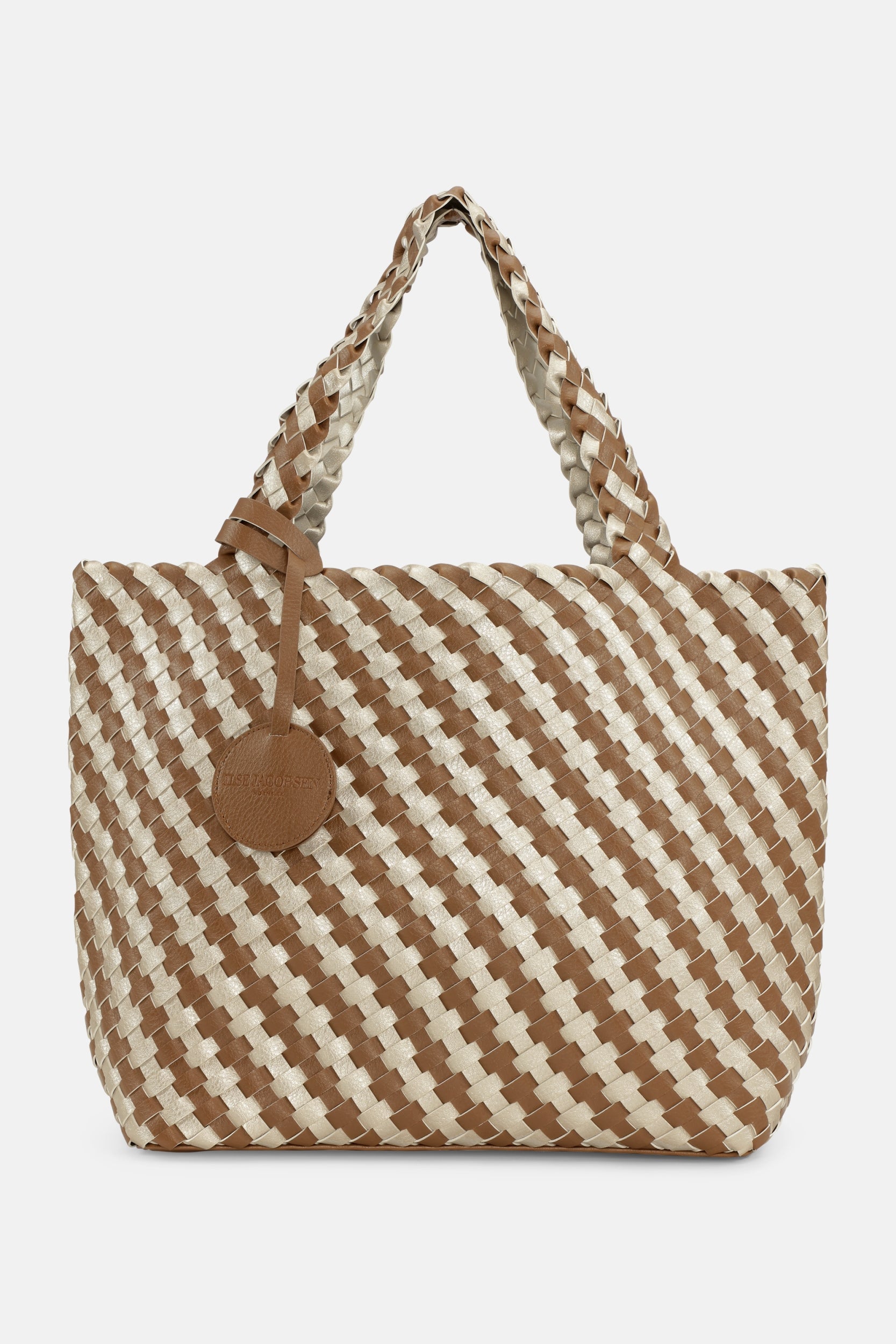 Reversible Tote bag BAG06C | Goldy Sand Dollar Metallic | Bag | Ilse Jacobsen