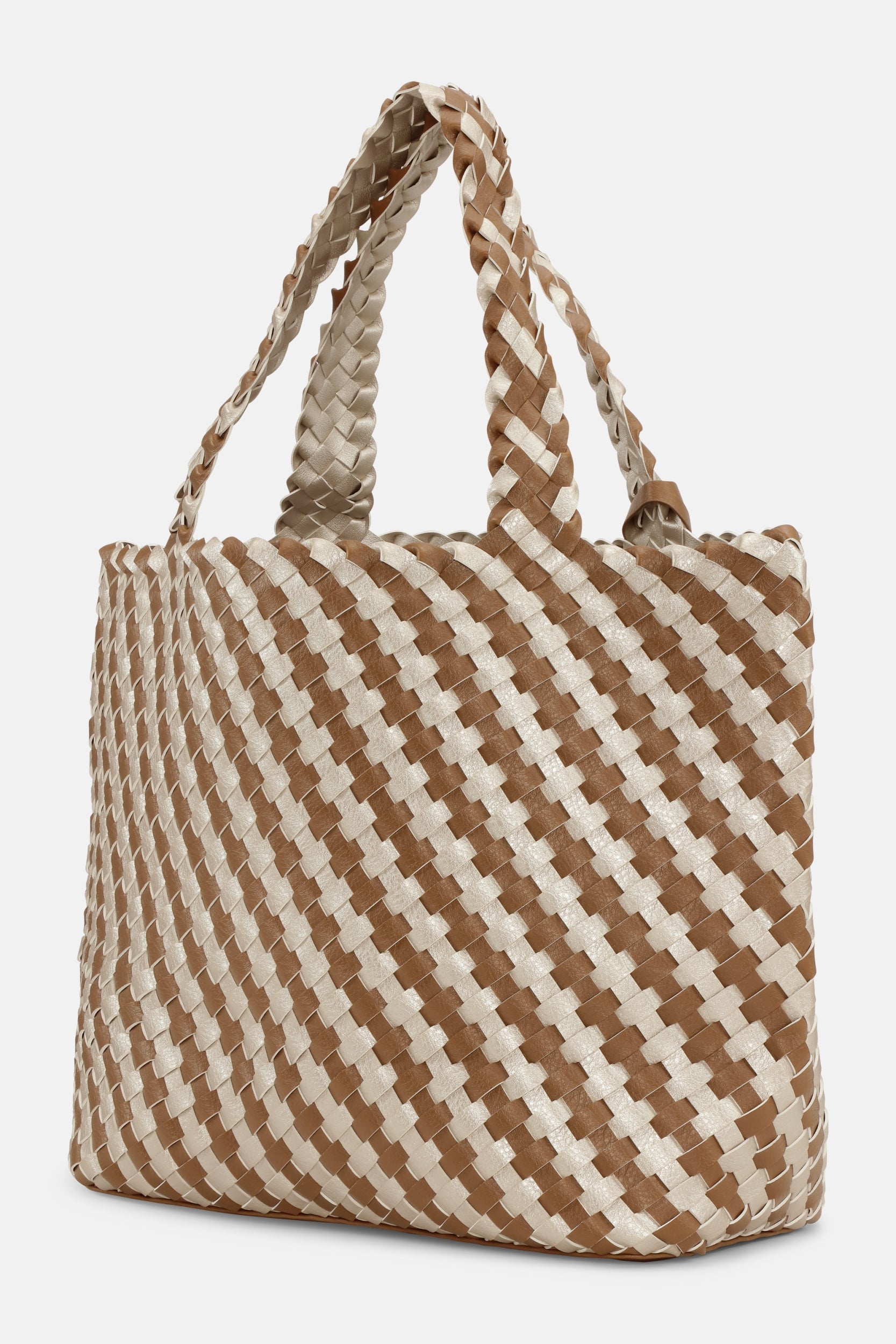 Reversible Tote bag BAG06C | Goldy Sand Dollar Metallic | Bag | Ilse Jacobsen
