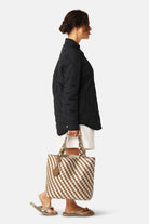 Reversible Tote bag BAG06C | Goldy Sand Dollar Metallic | Bag | Ilse Jacobsen