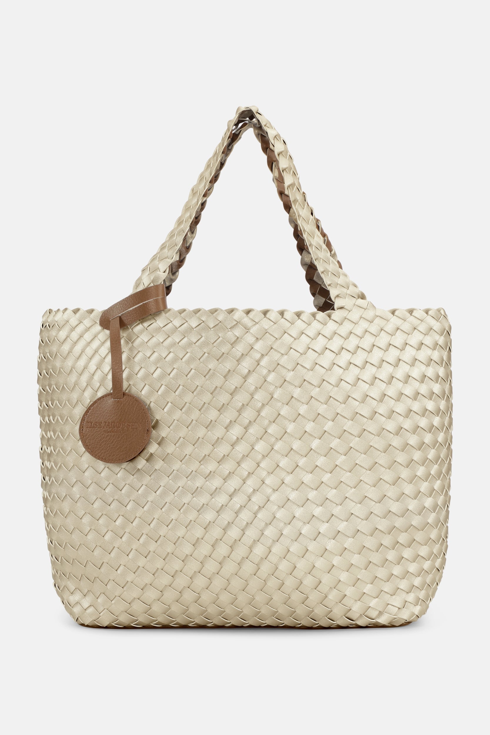 Reversible Tote bag BAG06C | Goldy Sand Dollar Metallic | Bag | Ilse Jacobsen
