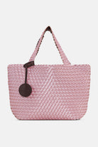 Reversible Tote Bag BAG06D | Ebony Rosy Pink | Bag | Ilse Jacobsen