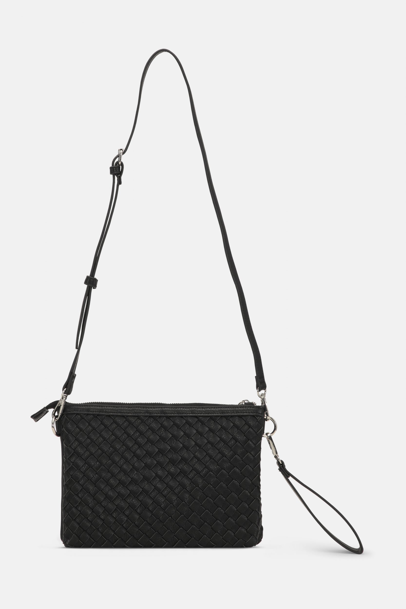 Crossbody Tas BAG08CB - 001 Black | Black | Bag | Ilse Jacobsen