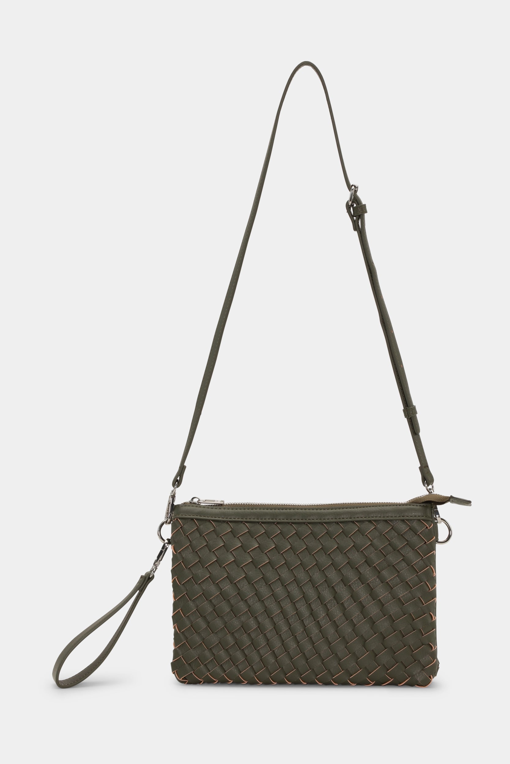 Crossbody Tas BAG08CB | Army | Bag | Ilse Jacobsen