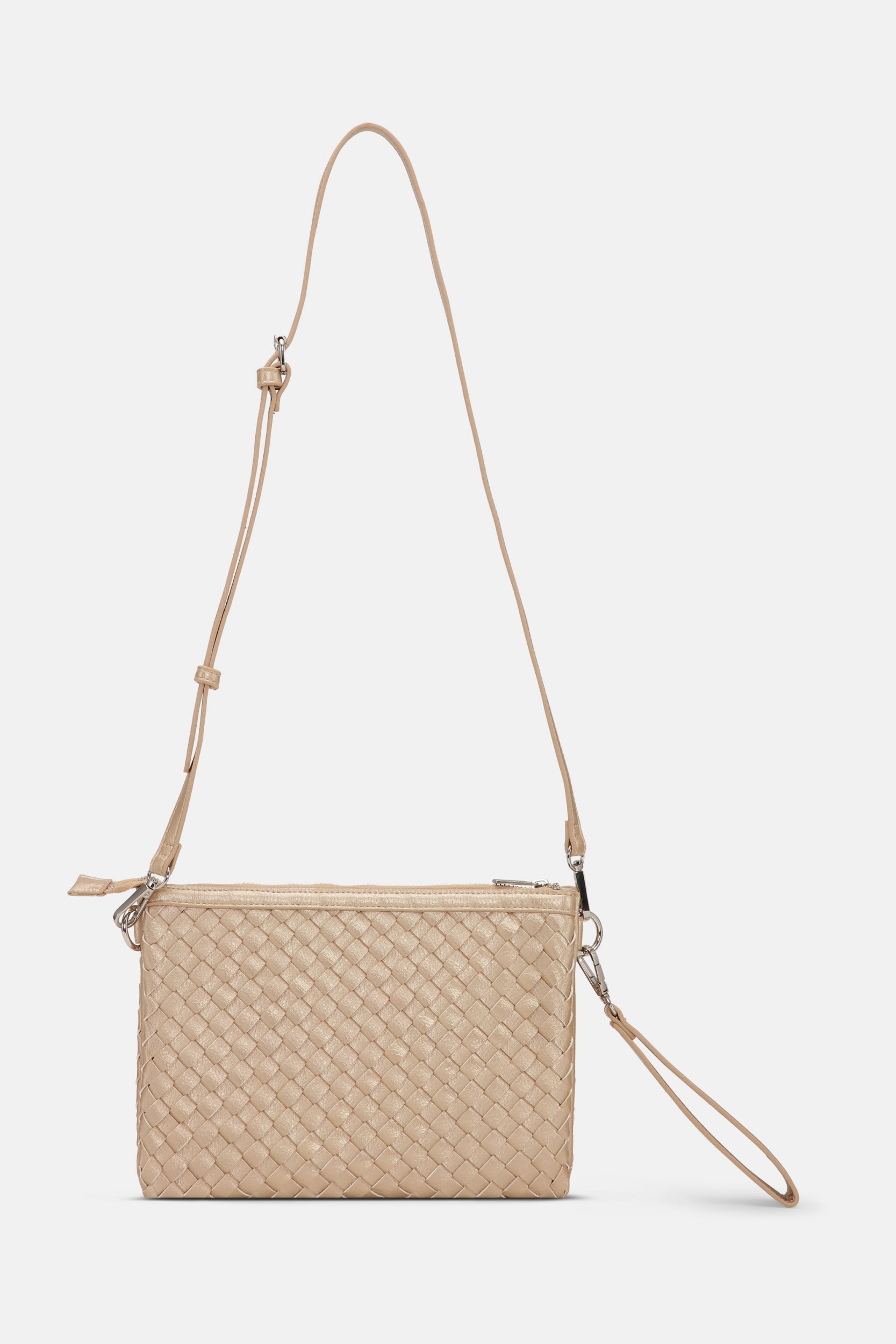 Cross Body Tas BAG08CB - 780 Platin | Platin | Bag | Ilse Jacobsen