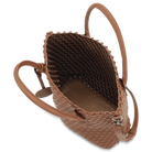 Reversible Tote Bag BAG08TOTE | Burnt Caramel Metallic Brown | Bag | Ilse Jacobsen