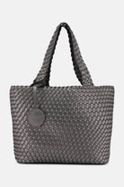 Reversible Tote bag BAG08 M | Black metal | Bag | Ilse Jacobsen