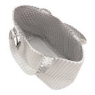 Reversible Tote bag BAG08 M | White Silver | Bag | Ilse Jacobsen