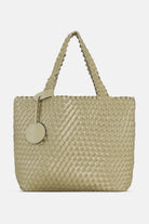 Reversible Tote bag BAG08 M | Ivory Platin | Bag | Ilse Jacobsen