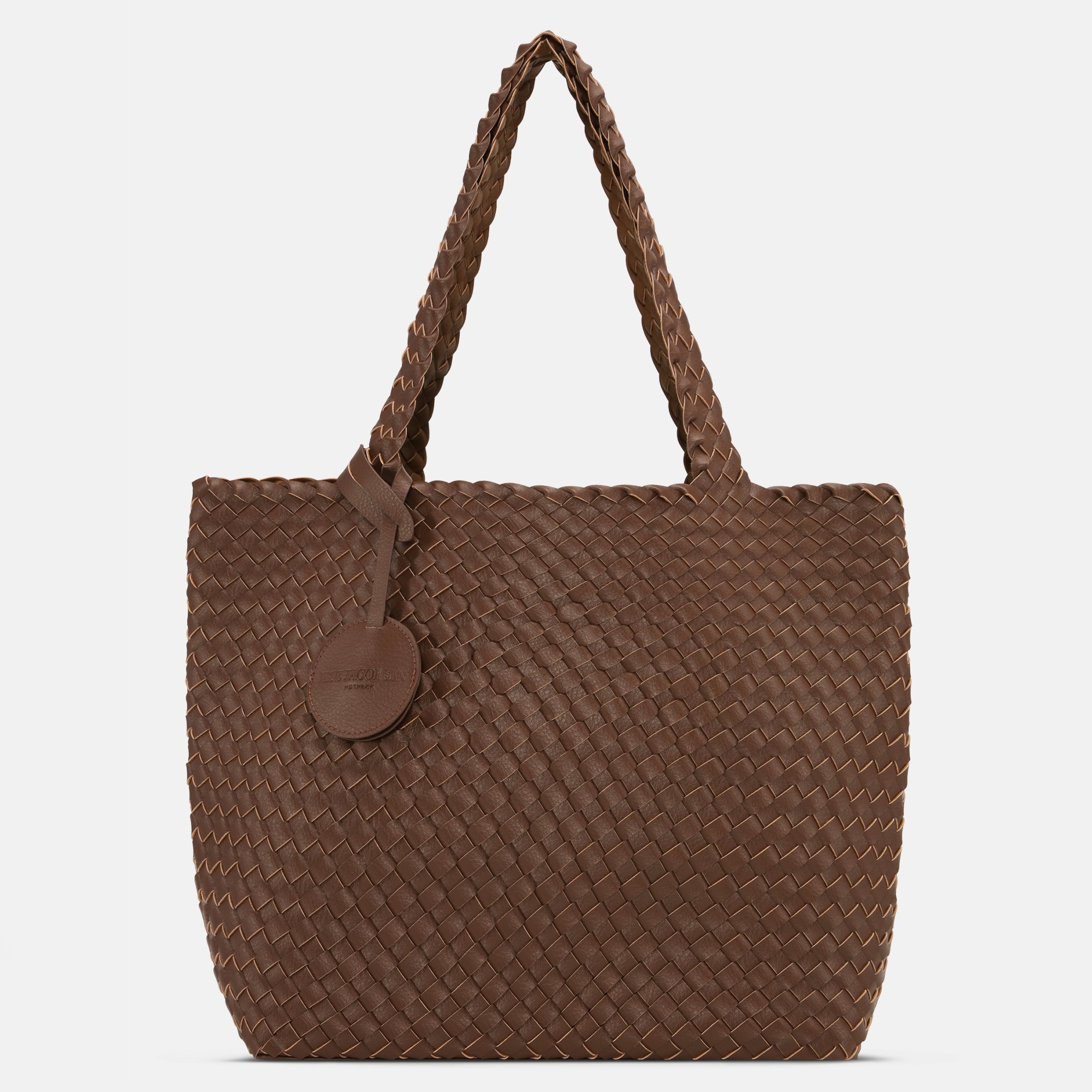 Reversible Tote Bag BAG08 M - 239236 Bison Cashew | Bison Cashew | Bag | Ilse Jacobsen