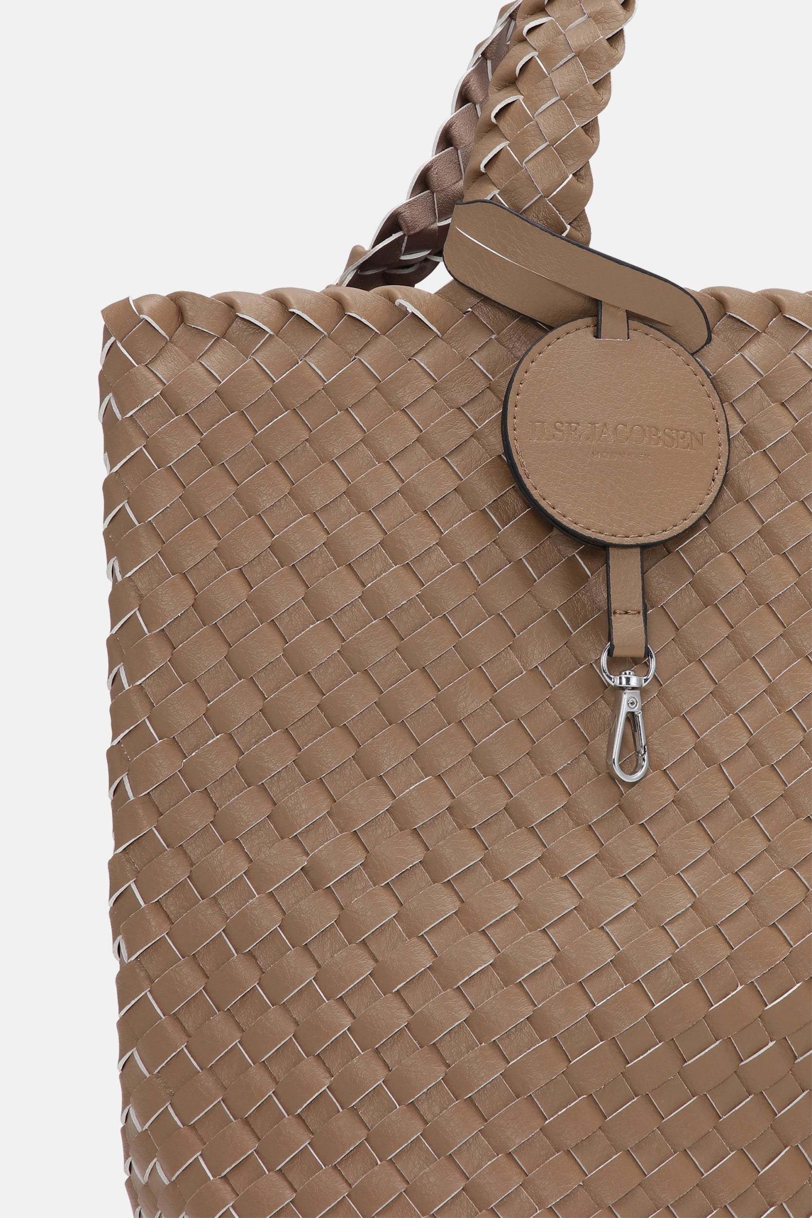 Reversible Tote Bag BAG08 M - 248728 Mocca Metallic | Mocca Metallic Mocca | Bag | Ilse Jacobsen