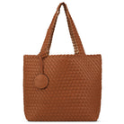 Reversible Tote bag BAG08 M | Burnt Caramel Copper | Bag | Ilse Jacobsen