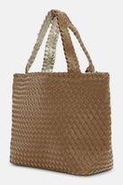 Reversible Tote bag BAG08 M | Goldy Sand Dollar Metallic | Bag | Ilse Jacobsen