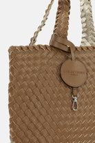 Reversible Tote bag BAG08 M | Goldy Sand Dollar Metallic | Bag | Ilse Jacobsen