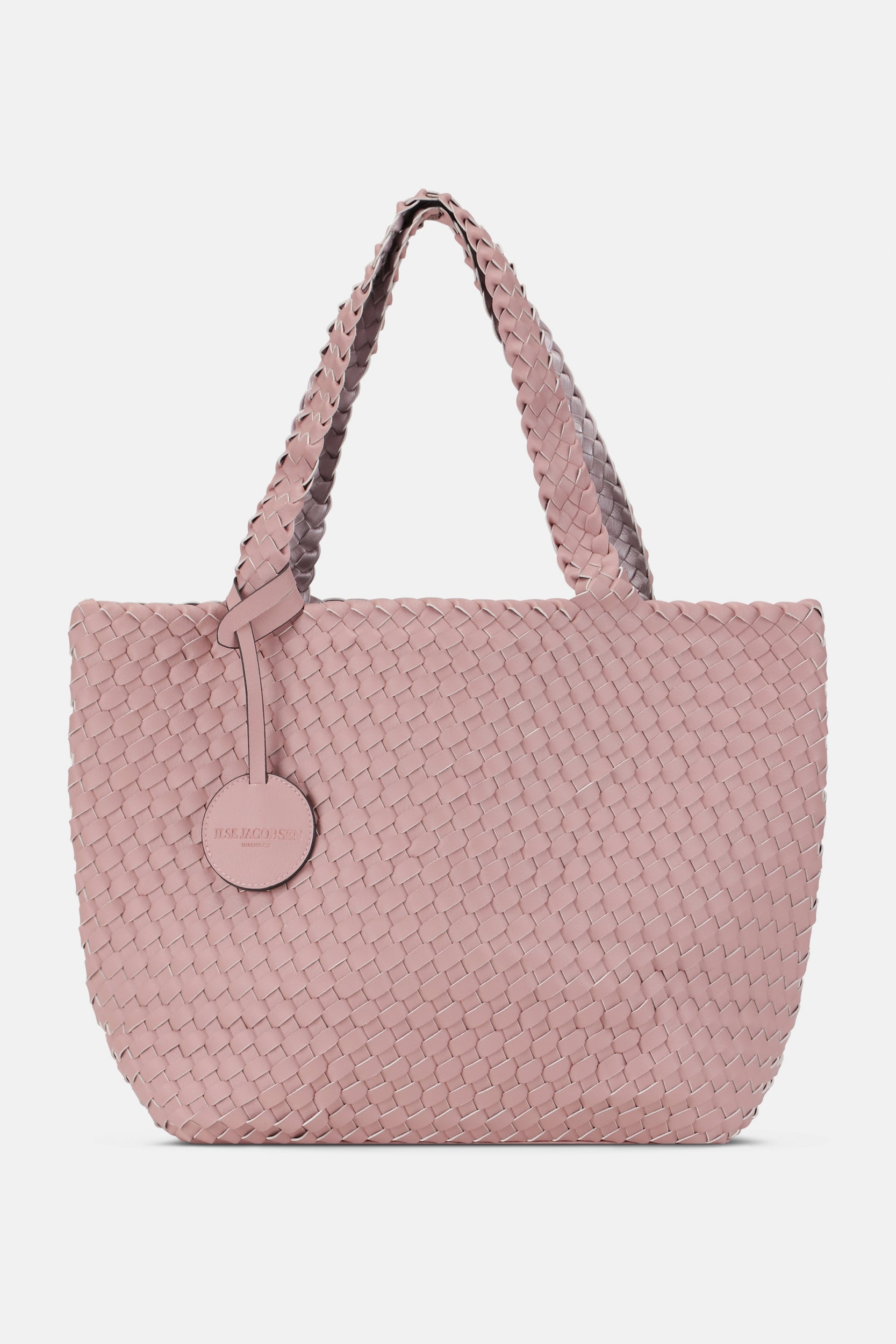 Reversible Tote bag BAG08 M - 378924 Adobe Rose Lotus | Adobe Rose Lotus | Bag | Ilse Jacobsen