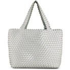 Reversible Tote bag BAG08 M | Bleach Silver | Bag | Ilse Jacobsen