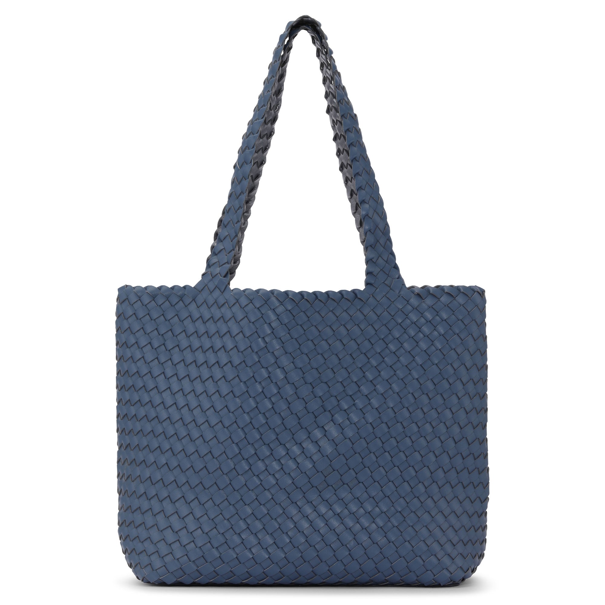Reversible Tote bag BAG08 M - 685709 Orion Blue Antique Silver | Orion Blue Antique Silver | Bag | Ilse Jacobsen