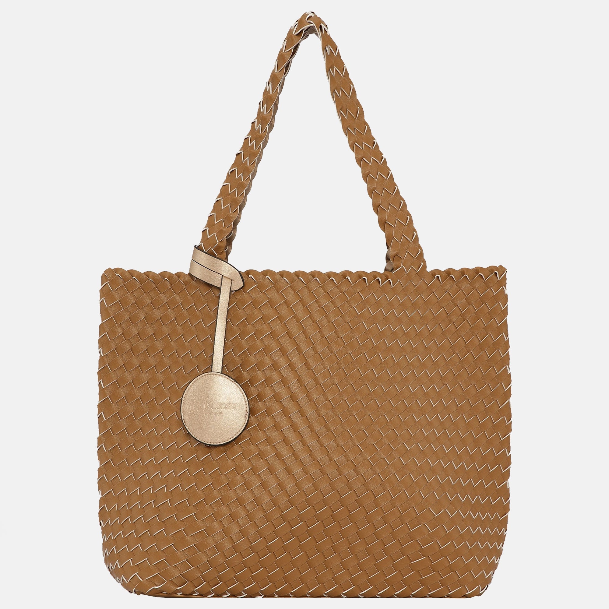 Reversible Tote bag BAG08 M - 821720 Pumpkin Copper | Pumpkin Copper | Bag | Ilse Jacobsen