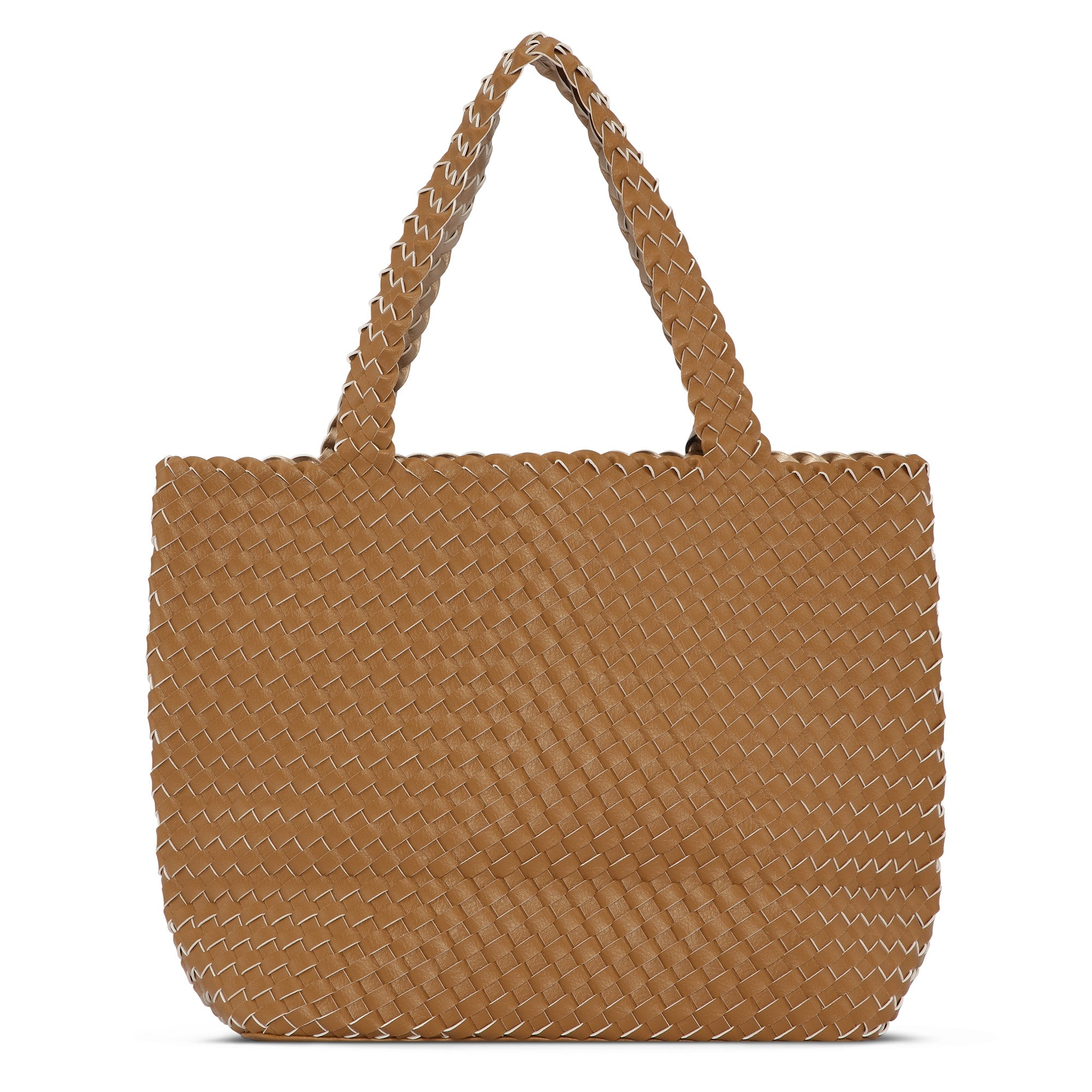 Reversible Tote bag BAG08 M - 821720 Pumpkin Copper | Pumpkin Copper | Bag | Ilse Jacobsen
