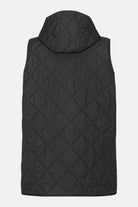 Lang Gewatteerd Vest BEAT02 | Dark Indigo | Vest | Ilse Jacobsen