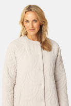 Lang Gewatteerde Jas BLOSSOM01 | Kit | Jacket | Ilse Jacobsen