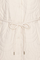 Lang Gewatteerde Jas BLOSSOM01 | Kit | Jacket | Ilse Jacobsen