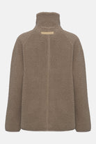 Kort teddyjack BONDEDPILE01 | Greige | Jacket | Ilse Jacobsen