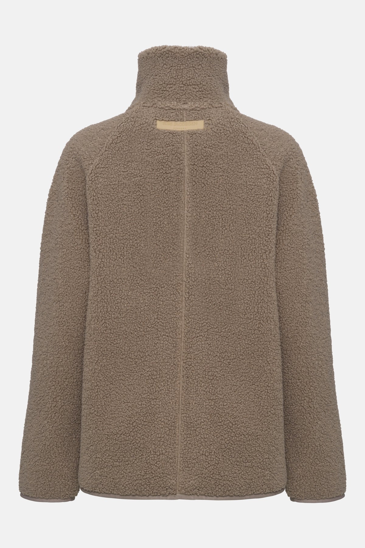 Kort teddyjack BONDEDPILE01 | Greige | Jacket | Ilse Jacobsen